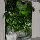 Der Rose 8Pcs Fake Plants Hanging Artificial Ivy Vine Faux Eucalyptus Hanging Plants for Home Boho Wall Shelf Indoor Outdoor Decor (White Pots)