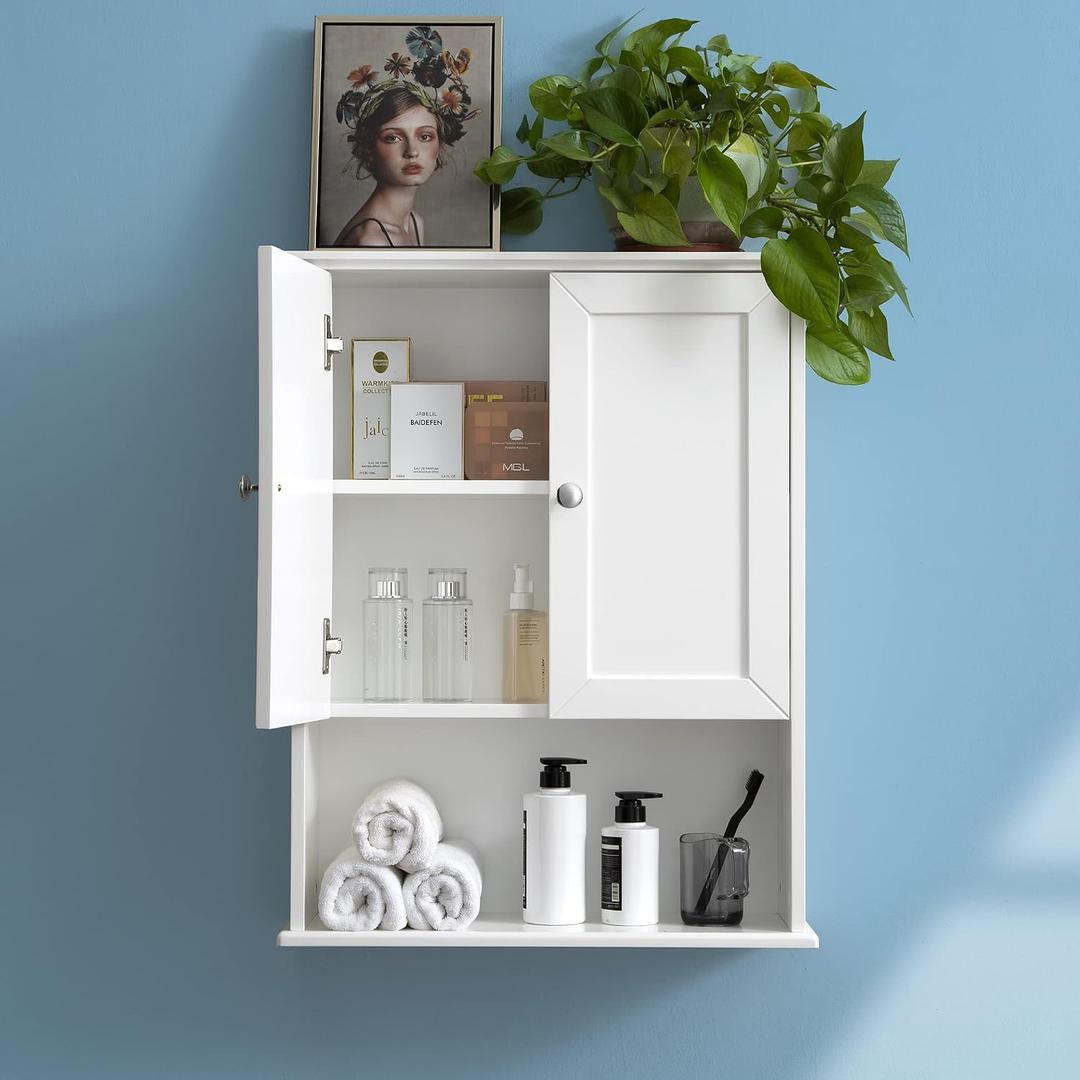 Wall Mounted Bathroom Cabinet Over the Toilet Storage,24 x 30 Inch