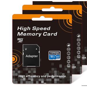 2 Pack 64GB TF Card with Adapter, Ultra High Speed SD Card Flash Memory Card