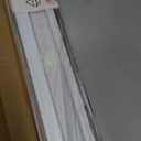 LazBlinds No Tools No Drill 1" Vinyl Mini Blinds, Cordless Blinds for Windows, Light Filtering Horizontal Window Blinds & Shades, 39" W x 64" H, White