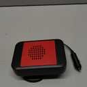 Car Heater, 12V 200W Portable Car Heater 360°Rotation 2 in 1 Heating & Cooling Fan Windshield Demisting Defroster Plug Into Cigarette Lighter for All Cars（red）