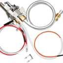 Upgrade 100112330 Water Heater Pilot Assembly, Replace 9007876 Thermopile for Water Heater, Compatible with 300 301 Series Whirlpool Water Heater Parts & A.O.Smith, American, State, Kenmore, Reliance