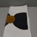 Smiling Onion Boho Stylish Accent Throw Pillow Covers 18x18 Tribe Modern Round Arched Geometric Decorative Abstract Pillowcase for Bed Couch Living Room,1 PC,Tan and Black