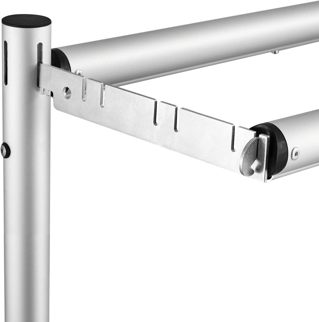 9" Double Crossbar Hanger Backdrop Hanger Crossbar Valance Hangers for Pipe and Drape Backdrop Stand Kit(9" Hanger, 2 Pack)