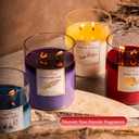 COSMIQ Home Spice Candle, 20oz Jar Candles for Home Scented, 110 Hours Burning Time, 100% Natural Soy Candles, Relaxing Aromatherapy Scented Candle, Chic Home Decor, Housewarming Gifts for Women