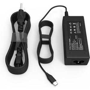 Universal 45W Type C USB C Chromebook Charger Laptop Compatible with HP 14 14A 11 11A G9 6 7 8 EE X360 14-ca051wm 14-ca052wm,Compatible with Lenovo Acer Samsung Google Asus Dell Power Cord Adapter