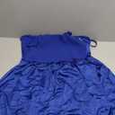 Ellames Women's 2025 Summer Dress Spaghetti Strap Cocktail Swing Beach Dresses V Neck Sundress (Medium, Royal Blue)