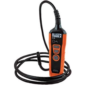 Klein Tools ET20 Wi-Fi Borescope, 9 mm 6-Foot Armored Waterproof Gooseneck Snake, LED Lights, Rechargeable Battery, Endoscope Inspection Camera