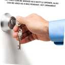 ABOOFAN 12 Pcs Deer Head Bottle Opener Antler Beer Opener Portable Beer Bottle Openers Christmas Gadgets Cool Bottle Openers Christmas Tin Opener The Wine Travel Can Opener Zinc Alloy