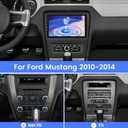 2G+64G Radio for Ford Mustang 2010 2011 2012 2013 2014, 10.1 inch Android Touch Screen Ford Mustang Car Stereo, Carplay/Android Auto/Bluetooth/EQ Audio/SWC