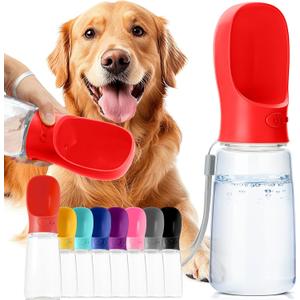 Mr. Pen- Portable Dog Water Bottle, 19 oz, Large, Leak Proof Puppy Water Dispenser with Drinking Feeder for Pets, Outdoor Walking, Hiking, Travel, Not Dishwasher Safe