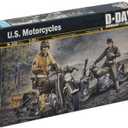 Italeri 1: 35 U.S. Motorcycles WWII 0322S