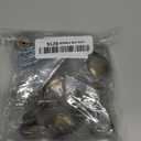 16 Pack Antique Brass Cabinet Knobs, Round Dresser Knobs Kitchen Drawer Knob, Single Hole Cupboard Door Knob Dresser Drawer Pulls Handles