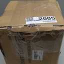 A-KARCK Carbon Fiber Exhaust Tip 2.5" Inlet to Dual 3.5" Outlet, High Temperature Resistance 9.8" Long Stainless Steel Tailpipe tip, Set of 2