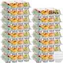 (12 Pack x 25 Sets) Stackable Cupcake Carrier with 300 Pack Cupcake Liners, Plastic Cupcake Boxes Holders for 12 Cupcakes, Cupcake Containers, Clear Disposable Cupcake Trays