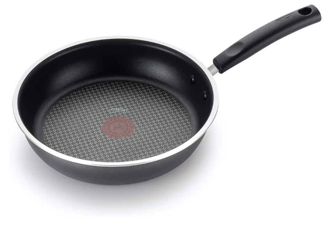 T-fal Signature Nonstick Fry Pan 12 Inch Oven Safe 350F Cookware, Pots and Pans, Dishwasher Safe Black