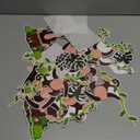 90 PCS Monkey Cutouts Monkey Paper DIY Photo Picture Crafts with 200 PCS Glue Points Jungle Animal Bulletin Board Decorations for Kids Classroom Birthday Jungle Theme Party Decor