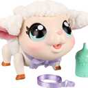 Little Live Pets My Pet Lamb Snowie Baby Safe Stuffed Animal, a Soft and Woolly Toy Lamb That Makes 25+ Sounds & Reactions, Ages 5+