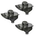 Baby Formula Dispenser Replacement Funnel Compatible with Baby Brezza Formula Pro Advanced and Pro Advanced WiFi Models ONLY, Replacement Funnel & Cover, NOT Fit Formula Pro MINI Mixer Machine, 3-Set