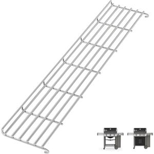 66044 Stainless Steel Warming Rack for Weber Genesis ll E-310, ll S-310, II S-335, II SE-310Grills, Grill Parts for Weber Genesis ll 300 Series Gas Grill Grate, 304Stainless Steel