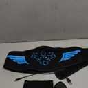 Muscle Toner Abdominal ABS Training Workout Belt Body Abdominal Toning Gear Waist Trimmer Ab Workouts Intelligent Fitness Apparatus for Men Women Abdomen/Arm/Leg Home Office Exercise Black