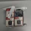 Wine Stopper 4-Pack, Silicone Sealed Wine Bottle Stopper, Twist-to-Seal Reusable Wine Sealer, Leak Proof Wine Toppers Stopper Keeps Wine Fresh, Black