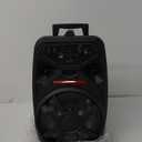 iLive Electronics Wireless Tailgate Party Speaker, LED Light Effects, Built-in Rechargeable Battery, Black (ISB380B)