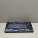 BlueFinger Wireless Keyboard and Mouse with Power Display, Blacklit Rechargeable Full Sized Silent Light Up Gaming Keyboard Mouse Combo for Computer, Mac, Laptop, PC (White)