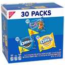 Nabisco Sweet Treats Cookie Variety Pack OREO, OREO Golden & CHIPS AHOY!, Christmas Cookies Stocking Stuffers, 30 Snack Packs (2 Cookies Per Pack)
