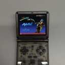 Powkiddy V90S Retro Handheld Console - 10,000+ Preloaded Games, Foldable Clamshell Design, 3.5" IPS Screen, 4-6 Hour Battery, Dual TF Slots (Transparent Black)