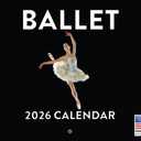 Ballet Calendar 2026 Monthly Wall Ballerina Gifts Calender 12 Month | American Made In The USA