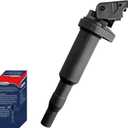 OEM Ignition Coil UF592 C1638 Compatible with BMW 325Ci 328i 330Ci 335i 525i 528i 530i 535i 545i 745Li X3 X5 M5 M6 Z4 Mini Cooper - 2.5L 3.0L 4.4L 4.8L Engines - 1 Pack