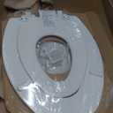 Mayfair NextStep2 Toilet Seat with Built-In Potty Training Seat, Slow-Close, Removable that will Never Loosen, Elongated, White