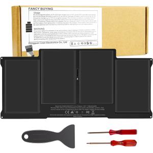 A1466 A1405 Laptop Battery for MacBook Air 13 inch A1466 (Mid 2012,Mid 2013,Early 2014, Early 2015,2017) A1369(Late 2010,Mid 2011 Version) fits A1496 A1377 (EMC :2925, 2469, 2559, 2392) [Upgraded 3.0]
