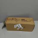 Zakkart Cat Perch for Window Sill with Bolster  Orthopedic Hammock Design with Premium Hardwood & Robust Metal Frame  Cat Window Seat for Large Cats and Kittens  Dark Stained Wood Gray Bed, 24''W