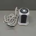 10ft Power Strip Tower Wireless Charger SUPERDANNY Surge Protector Extension Cord 10A 9-Outlet 4.5A 4 USB Electrical Charging Station Universal Socket for Laptop Phone White and Gray (Grey)