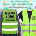 Birthday Gifts for Men - 1965 Birthday Party Decorations Vests 60th Funny Personalised Gifts for Men Women 1965 Happy Birthday Presents for Colleagues Lovers Friends