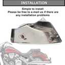 Motorcycle Left Right Side Covers- PSLER Side Covers for VTX 1800 Accessories for VTX 1800 VTX1800 R/S/N/F/T 2002-2008 Chrome