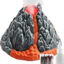 DINOBROS Volcano Toy for Kids 3-5, Mist-spouting Volcano Model with Dinosaur Sounds, Simulated Volcano Gifts for Boys and Girls