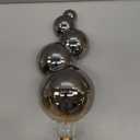 40 Watt Decorative Vintage LED Light Bulbs, Special Bubble 4W LED Filament Edison Bulb,2700K Oversized Warm Lights,Dimmable E26 Lamp Base,1-Pack