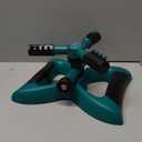 Joeys Sprinkler for Yard, Rotating Garden Sprinkler for Large Area Coverage, Lawn and Yard Sprinklers (Green)