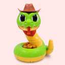 16 X 16 X 21Cm Electric Rattlesnake Toy Snake Scary Trick Toy for Play