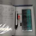 BLUVALL Electric Engraving Pen, 37 Bits Cordless Rotary Tool for Jewelry Metal Glass Wood, DIY Craft Kit with Gift Box (Standard Packaging)