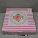 Cupcake Stand- Jusalpha 3-Tier White Porcelain Cake Stand Dessert Stand-Cupcake Stand-Tea Party Serving Platter, Comes in a Gift Box- Free Sugar Tong (10", Silver.)