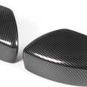 Door Rear View Mirror Cover Compatible with Infiniti G37 2008-2013/G25 Q40 Q60, Side Rear View Mirror Outside Housing Wing Mirror Trim Cover Cap Accessories (carbon fiber pattern)