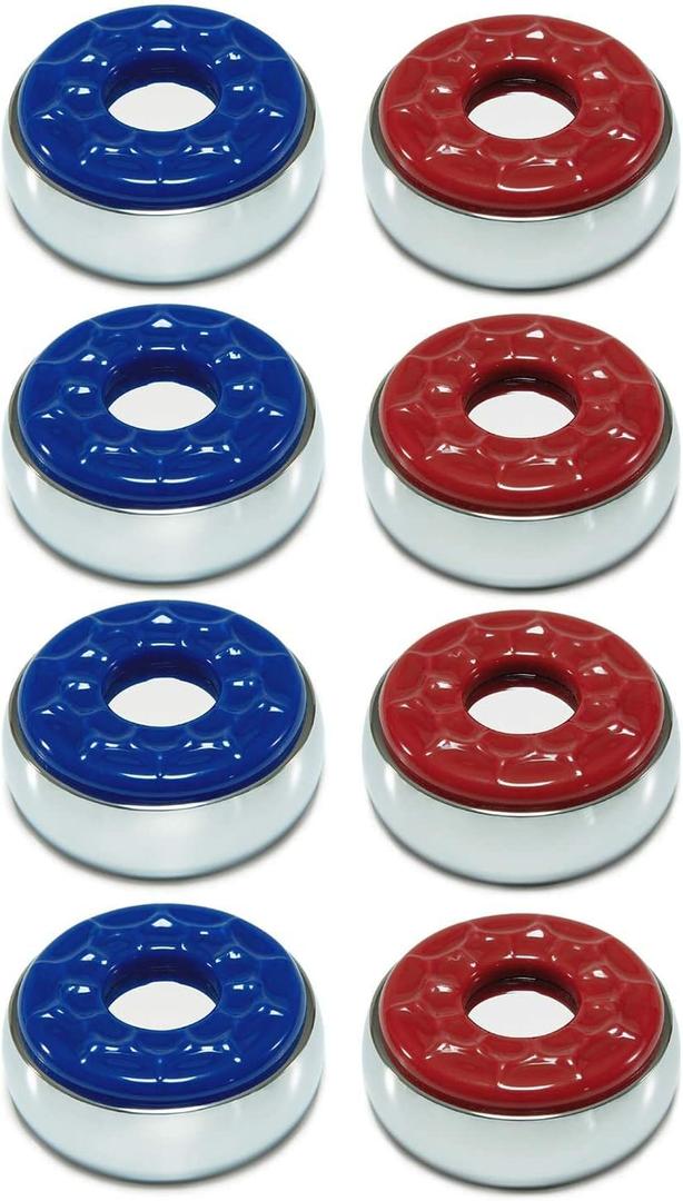 Indoor Shuffleboard Pucks - Set of 8 - Home Games Dia 2-1/8 53mm