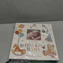 Lanpn Baby Photo Album 4x6 600 Pockets, Linen Cover Photo Book Newborn Bebe Album Memory Book with Front Window Holds 600 Horizontal and Vertical Pictures Gift for Boy Girl Baby Shower Colorful