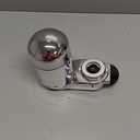 PUR PLUS Vertical Faucet Mount Water Filtration System, Lead-Reducing Filter, Great-Tasting Water, Easy Install, Lasts 100 Gallons, Compatible with Sinks with External Aerators, Stainless Steel