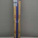 Juexica 2 Set Ceiling Curtain Double Track Set 3ft-10ft/ 3meter White Double Curtain Track Ceiling Mount Heavy Duty Room Divider Adjustable Length Rails with Clips Hooks End Hook