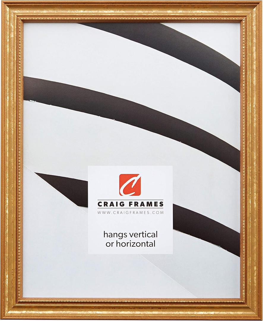Craig Frames 314GD, Ornate Gold Picture Frame, 20 x 24 Inch